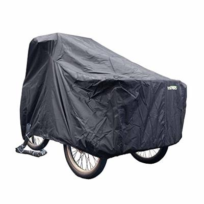 DS Covers Hoes ds cargo bakfiets 3 wielen zwart DS Covers Hoes ds cargo bakfiets 3 wielen zwart