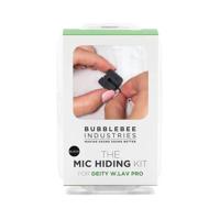 Bubblebee The Mic Hiding Kit For Sennheiser ME 2-II, Black & White - thumbnail
