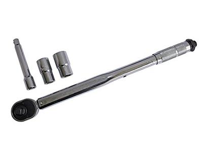 APA Drehmomentschlüssel 1/2 Zoll 28-210 Nm 21058 Momentsleutelset Met insteekgereedschap, Met omschakelbare ratel 1/2 (12.5 mm) 28 - 210 Nm