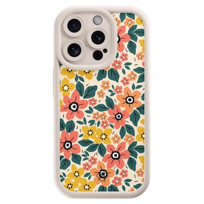 iPhone 15 Pro beige case - Blossom iPhone 15 Pro beige case - Blossom