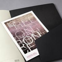 Sigel SI-CO802 Schrijfblok CONCEPTUM Softcover A5 Zwart Geruit - thumbnail