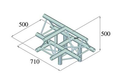 Alutruss 6082AT-43 Kruis - thumbnail
