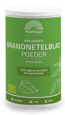 Mattisson HealthStyle Biologisch Brandnetelblad Poeder Mattisson HealthStyle Biologisch Brandnetelblad Poeder