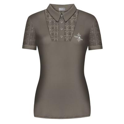 Fair Play Alina PoloShirt grijs maat:38