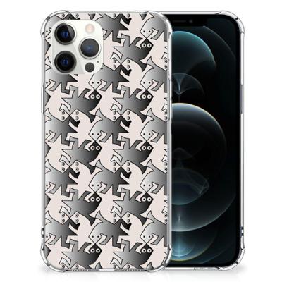 iPhone 12 Pro Max Case Anti-shock Salamander Grey iPhone 12 Pro Max Case Anti-shock Salamander Grey