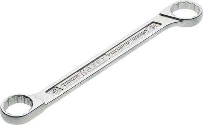 HAZET Dubbele ringsleutel 610N-30X34 · Buitentwaalfkant tractieprofiel · SW 30 x 34 mm HAZET Dubbele ringsleutel 610N-30X34 · Buitentwaalfkant tractieprofiel · SW 30 x 34 mm