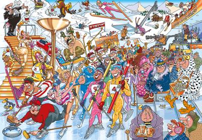 Wasgij Mystery 22 Winterspelen! Puzzel 1000 stukjes