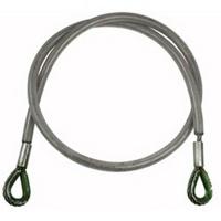 Showtec Steel 2T WLL 14mm 3m PVC - thumbnail