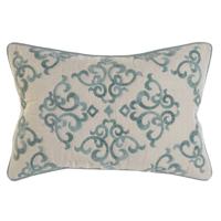 Kussenhoes DKD Home Decor 60 x 1 x 40 cm Blauw Traditioneel - thumbnail