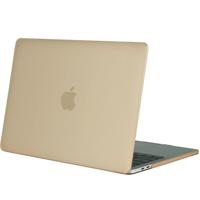 Hardshell Rubber Cover Case Mat MacBook Pro 15 inch (2016) Goud - thumbnail