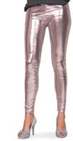 Zilveren legging metallic - thumbnail