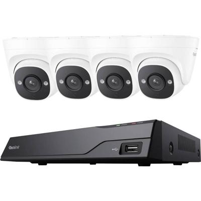 Reolink NVS8-5MD4 NVS8-5MD4 IP-Bewakingsset Kabelgebonden, WiFi 2880 x 1616 Pixel