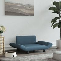 VidaXL Hondenmand 70x45x28 cm stof donkergrijs - thumbnail