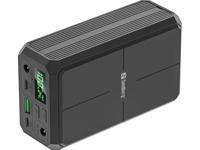 Sandberg Laptop Powerbank 27000 PD100W 27000 mAh Draadloos opladen Zwart - thumbnail