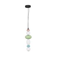 Lyora HanglampOneta roze - wit - groen - blauw - 9009157 - thumbnail