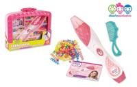 Haarvlechtmachine met accessoires 30 x 24 cm - thumbnail