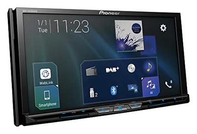 Pioneer AVH-Z9200DAB 2-DIN multimedia speler, 7-inch ClearType-touchscreen, smartphone-aansluiting, USB, Apple CarPlay, Android auto, DAB/DAB+ digitale radio, Bluetooth, 13-bands grafische equalizer