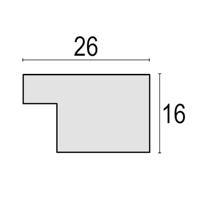 Zep fotolijst m8521g parma grey 10x15 cm - thumbnail