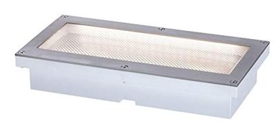 Paulmann Brick 94337 Vloerlamp (inbouw) LED vast ingebouwd LED 5 W Aluminium, Grijs Paulmann Brick 94337 Vloerlamp (inbouw) LED vast ingebouwd LED 5 W Aluminium, Grijs