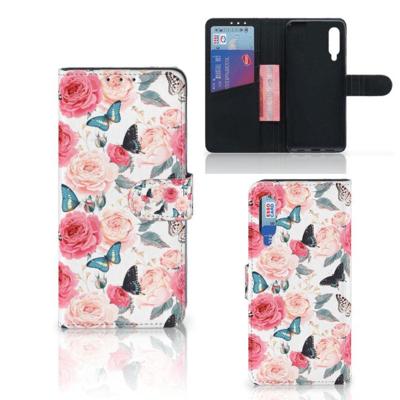 Xiaomi Mi 9 Hoesje Butterfly Roses Xiaomi Mi 9 Hoesje Butterfly Roses