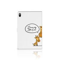 Samsung Galaxy Tab S7 FE | S7+ | S8+ Hippe Tablet Hoes Giraffe - thumbnail