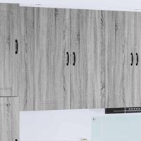 Keukenkast met plank Grijs Sonoma 40 x 31 x 100 cm Bewerkt hout - thumbnail