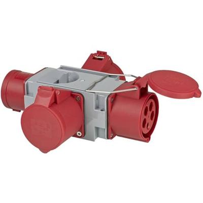Brennenstuhl 1081670 1081670 CEE-stroomverdeler 400 V 32 A Brennenstuhl 1081670 1081670 CEE-stroomverdeler 400 V 32 A