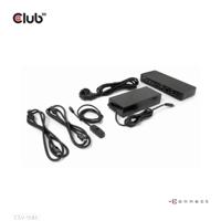 club3D KVM Switch 4K60Hz KVM-switch HDMI, DisplayPort Afstandsbediening 3840 x 2160 Pixel - thumbnail