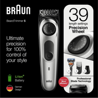 Braun BT5260 - Baardtrimmer en Haartrimmer – Zwart/Metaalzilver + Gillette Fusion 5 ProGlide Scheermes - thumbnail