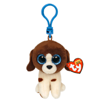 Ty Beanie boo's clip muddles dog, 7cm - thumbnail