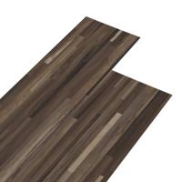 VidaXL Vloerplanken zelfklevend 5,21 m² 2 mm pvc gestreept bruin - thumbnail