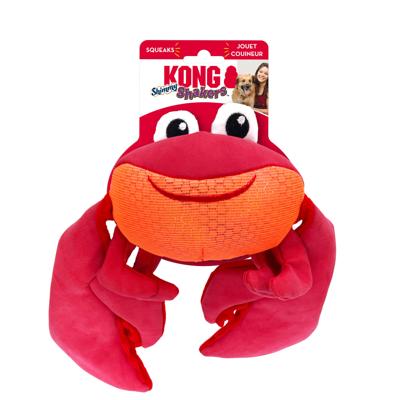 KONG SHIMMY SHAKERS KRAB ROOD 15X43X7,50 CM