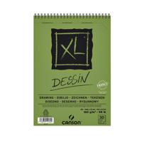Tekenpapier canson xl drawing 30vel 160gr a5 wit - thumbnail