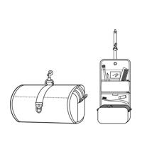 Reisenthel Wrapcosmetic 3 l Polyester Zwart, Meerkleurig - thumbnail