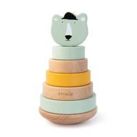 Trixie houten stapelspeelgoed - mr. polar bear, 7dlg. - thumbnail
