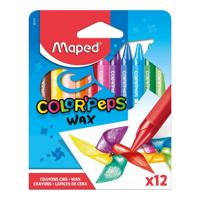 Waskrijt Maped Color'Peps Wax set á 12 kleuren - thumbnail