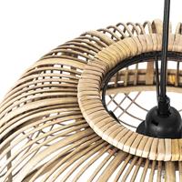 QAZQA Smart hanglamp rotan 44 cm incl. Wifi G95 - Michelle - thumbnail