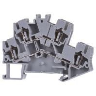 Phoenix Contact 3038464 Doorgangsserieklem 5.2 mm Spanveer Grijs 50 stuk(s)