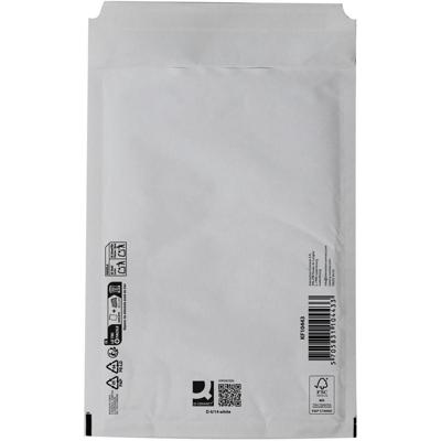 Q-CONNECT luchtkussenenveloppen, wit, 4-D, 200 x 275 mm, pak van 10 stuks