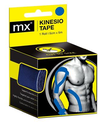 MX Health Kinesio Tape Blue 5cmx5m MX Health Kinesio Tape Blue 5cmx5m