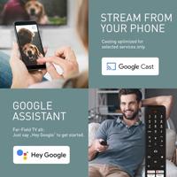 Panasonic TN-50W70A LED-TV 126 cm 50 inch Energielabel E (A - G) CI+*, DVB-T, DVB-T2, DVB-S2, DVB-C, Smart TV, UHD, WiFi Zwart - thumbnail