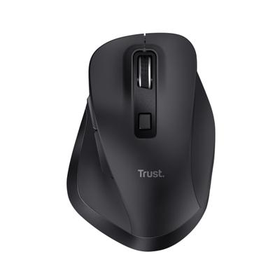 Trust Fyda Draadloze Ergonomische RF + Bluetooth Muis - thumbnail