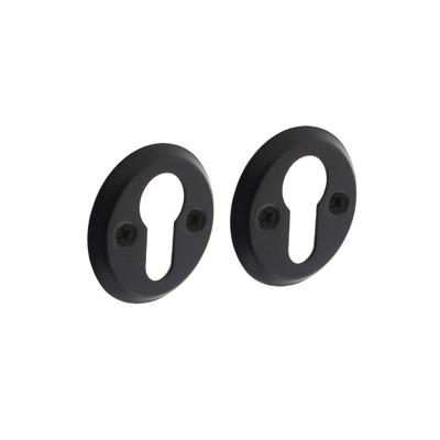 Intersteel Set van 2 cilinderrozettenTira rond zwart schroef - 0023.317387