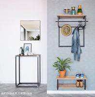 Sidetable Aurora Zwart - thumbnail