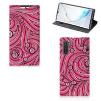 Samsung Galaxy Note 10 | Bookcase | Swirl Pink - thumbnail