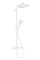 Hansgrohe Croma Select S Showerpipe 280 1jet EcoSmart met douchethermostaat en handdouche Raindance Select S 120 3jet, mat wit - thumbnail