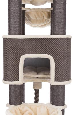 TRIXIE KRABPAAL HUMBERTO XXL CREME / GRIJS 68X68X174 CM