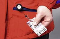 Afrolmechanisme Durable 8222 met sleutelring 800mm antraciet | 10 stuks - thumbnail