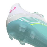 adidas F50 Messi League Gras / Kunstgras Voetbalschoenen (MG) Wit Turquoise Roze - thumbnail