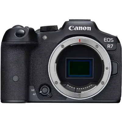 Canon EOS R7 + Sigma 18-50mm F/2.8 DC DN Canon RF Mount + Canon DM-E1 Stereo Microfoon